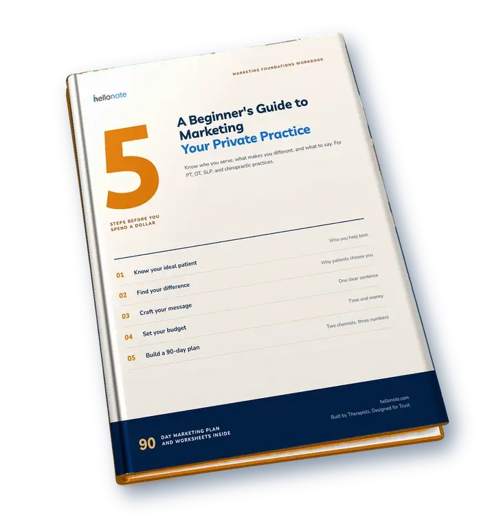 A Beginner's Guide to Marketing Your Private Practice book cover