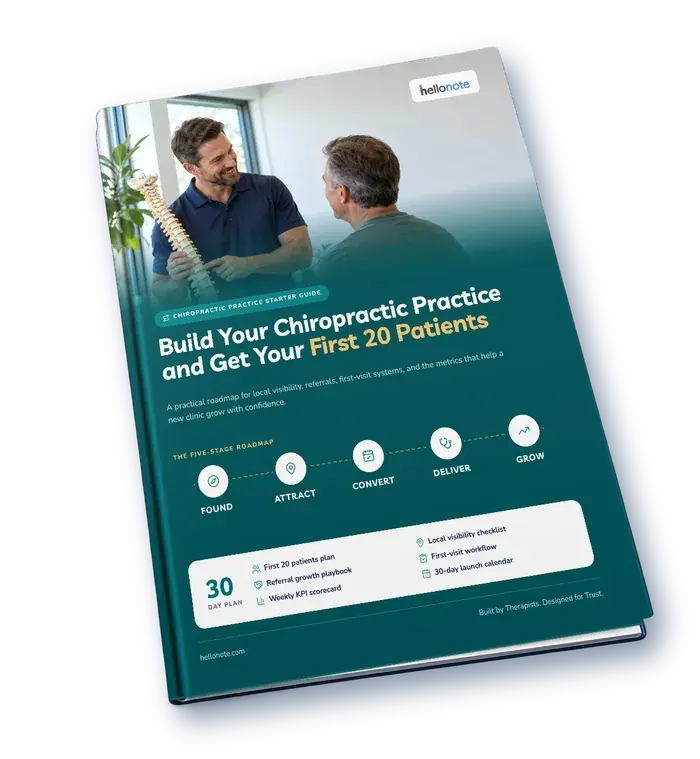The Chiropractic Practice Starter Guide book cover