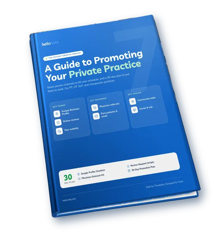 A Guide to Promoting Your Private Practice book cover